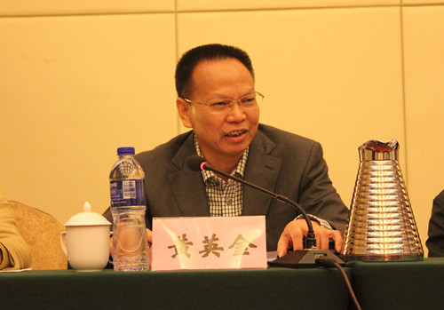 江西农业大学副校长黄英金致辞